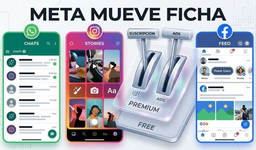Meta mueve ficha: así serán los nuevos planes de pago y la publicidad en WhatsApp, Instagram y Facebook